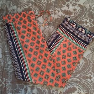 Kenar Multicolor Wide Leg Pants